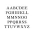 Times New Roman Letter and Number Stencil Sets